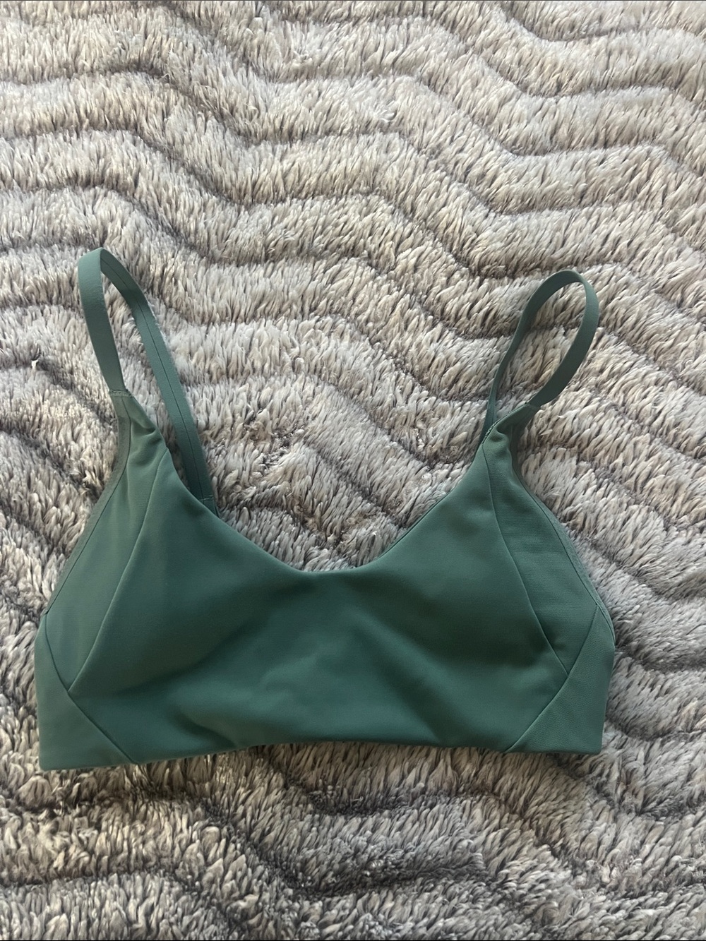 lululemon athletica Green Minimalist Bralette